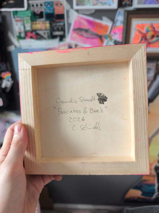 Pancakes and Bees Original Art