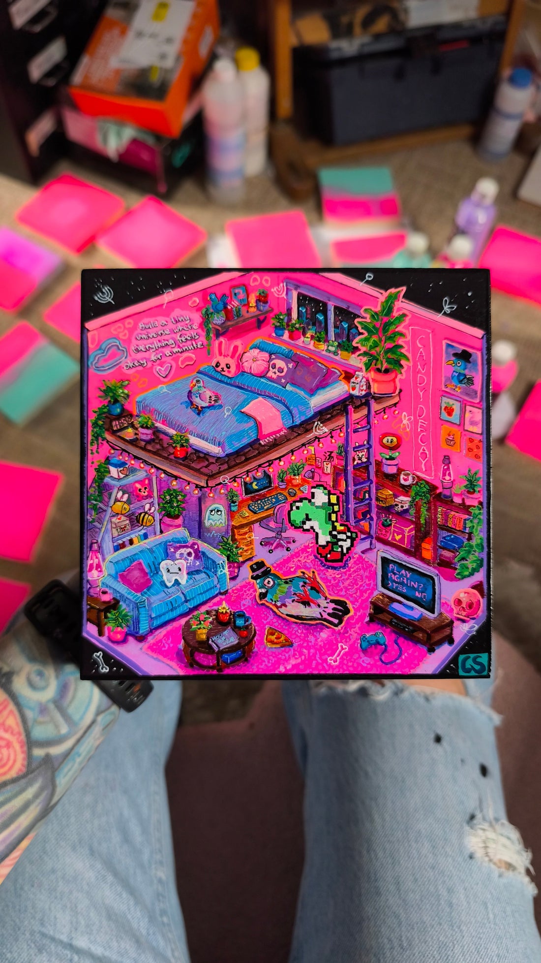 The Candy Decay Apartment: A Look Inside My Brain