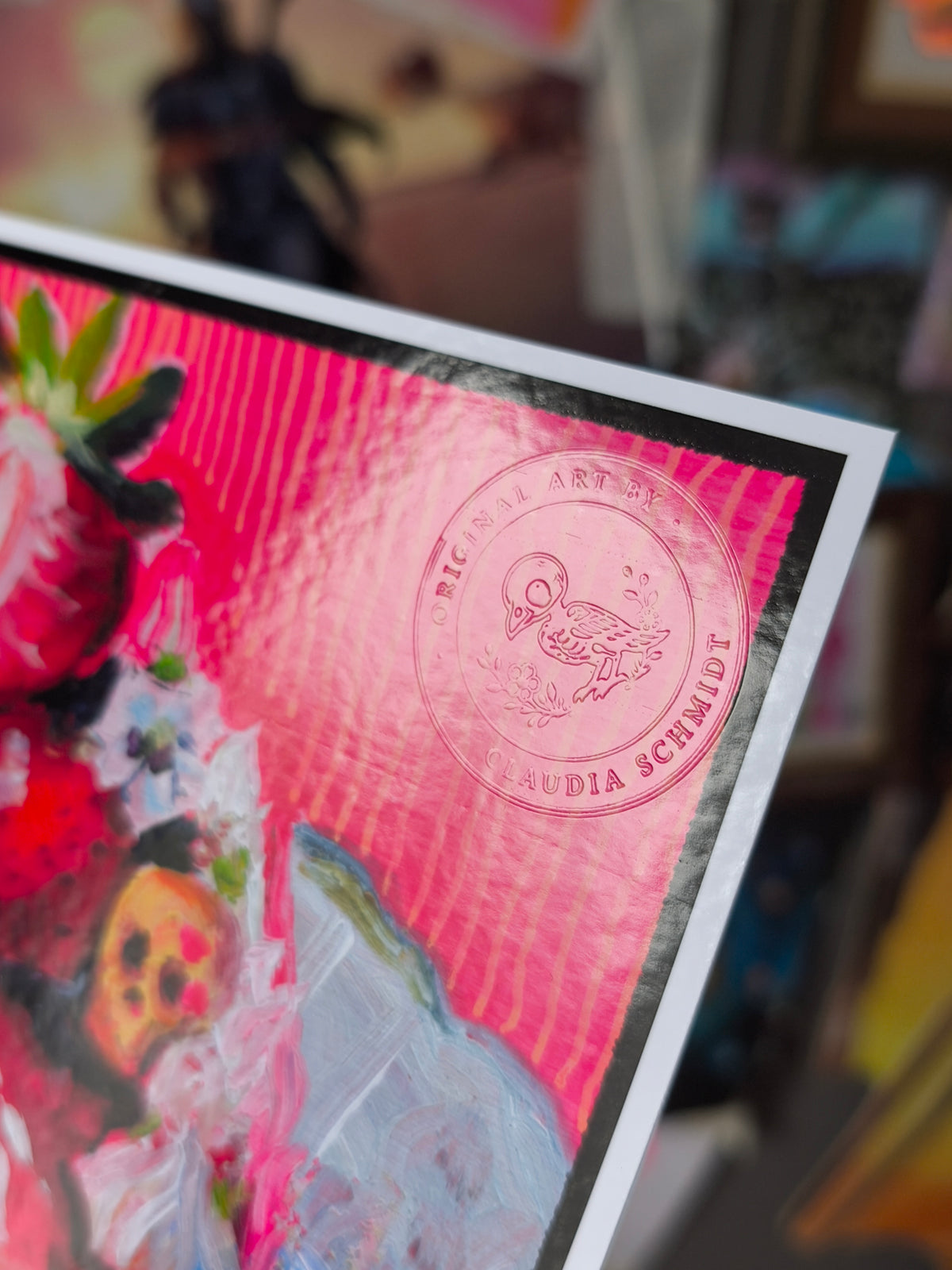 Strawberry Tarte No. 06 signed print detail