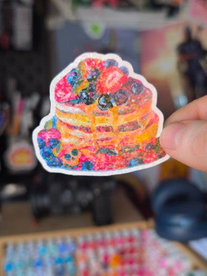 Pancakes Sticker – glitter / Glitzer