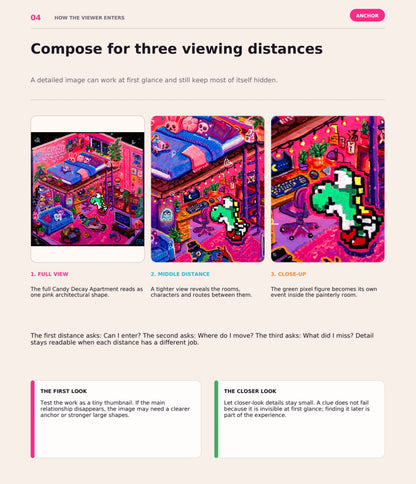 The Candy Decay Composition System – Composition & Visual Storytelling Guide for Artists