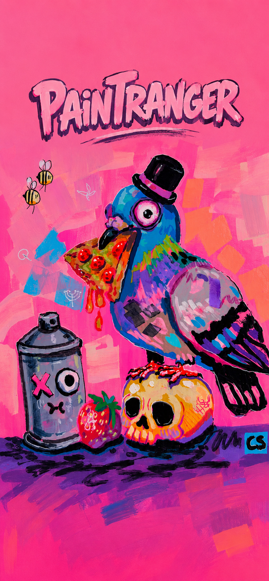 Free Weird Pigeon Phone Wallpaper